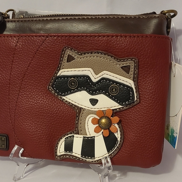 Chala Crossbody Raccoon Purse - Picture 2 of 7